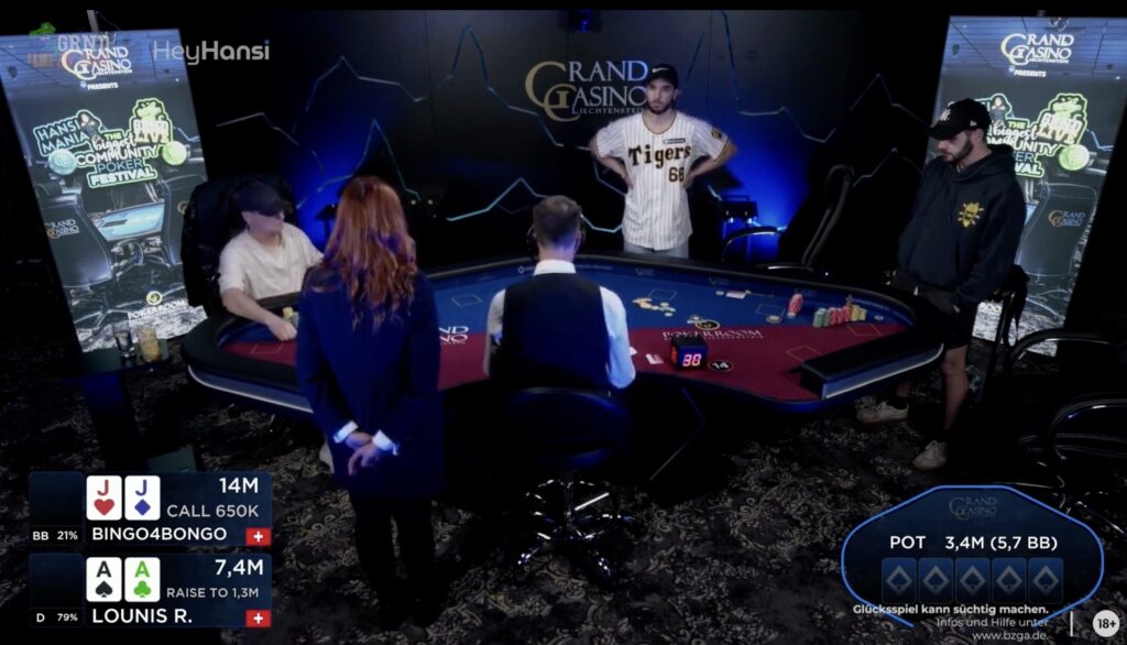 CPF Community Poker Festival Main Event - Bingo4Bongo, Lounis Rekibi, Alexander Weckerle