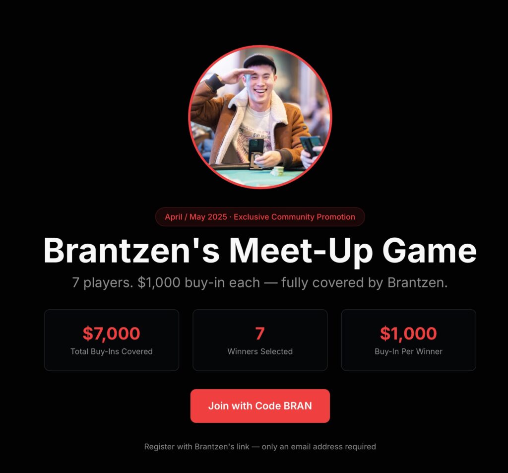 CPFreerolls_com - CoinPoker Affiliate Promo Code - Bran Brantzen Poker