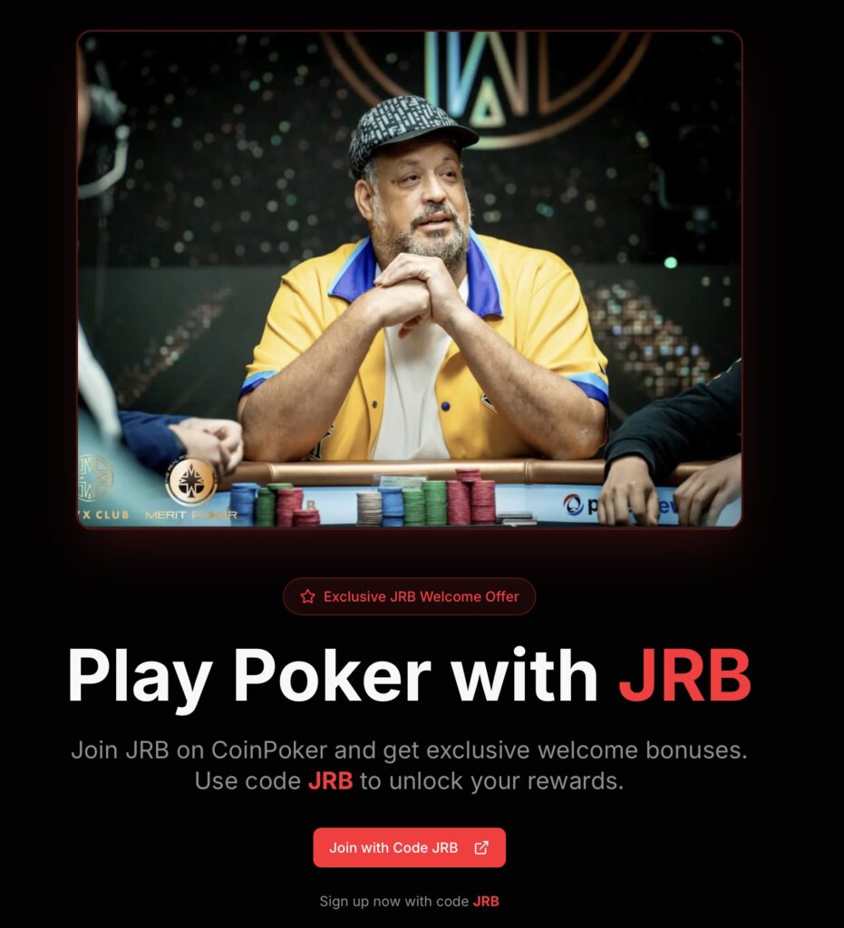 CPFreerolls_com - CoinPoker Affiliate Promo Code - JRB Jean-Robert Bellande