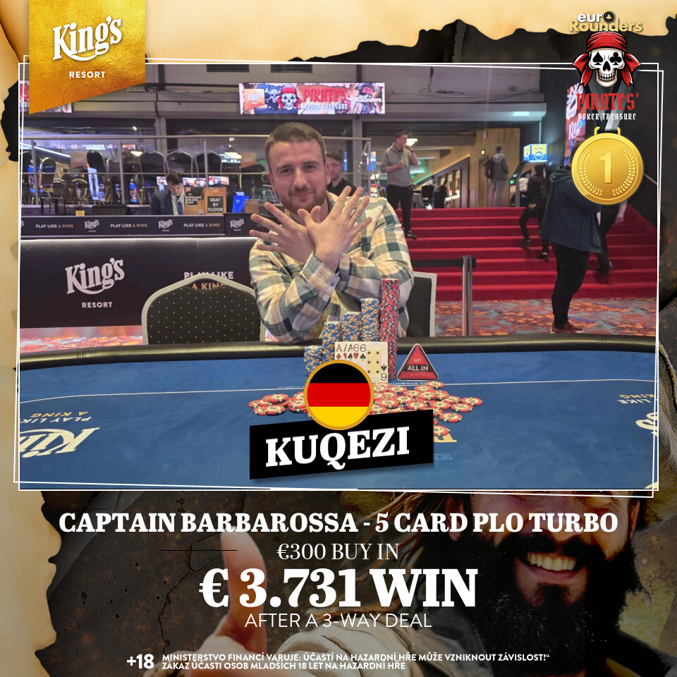 Captain Barbarossa 5 Card PLO Turbo - KUQEZI