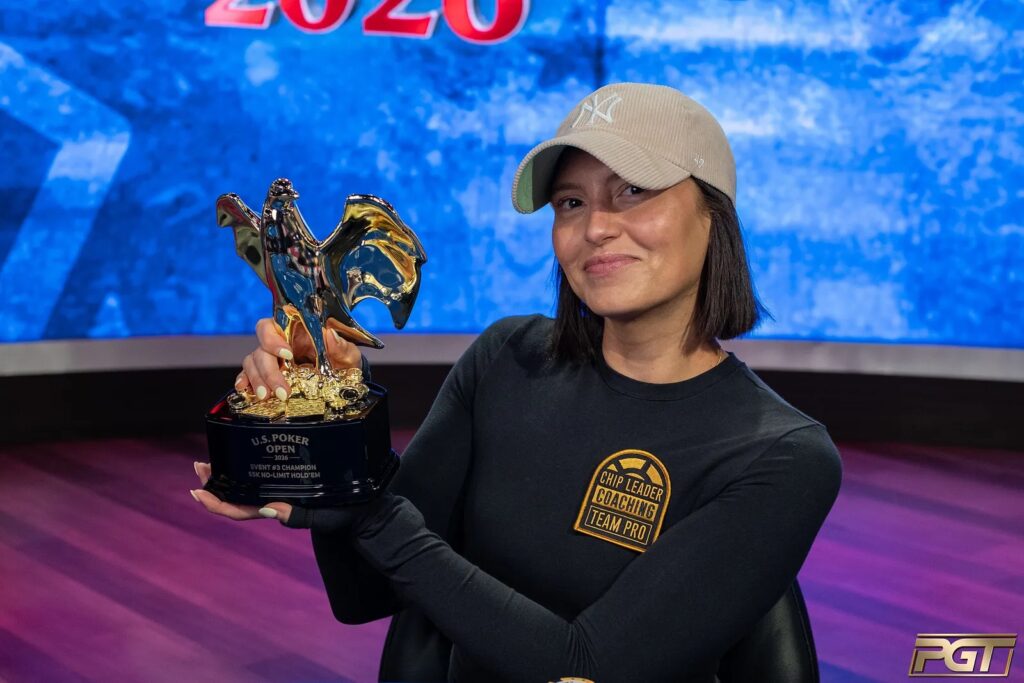 Cherish Andrews - US Poker Open USPO - Golden Eagle