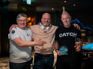 Die Dealmaker im CPF Community Closer: Christian Brandt (GER), "Whip" (SUI), Georg Rosenthal (GER)