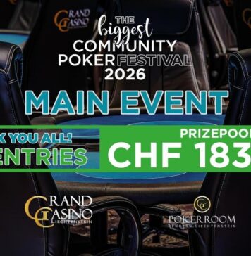 Sonntag ab 14:30 Uhr – „GRND on Tour“ vom Tag 8 des Community Poker Festival Liechtenstein!