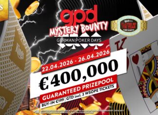 German Poker Days mit €400.000 GTD und fettem Mystery Bounty im King’s!