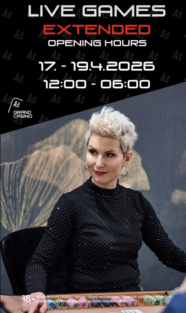 Grand Casino As GCA - Live games Extended Opening Hours