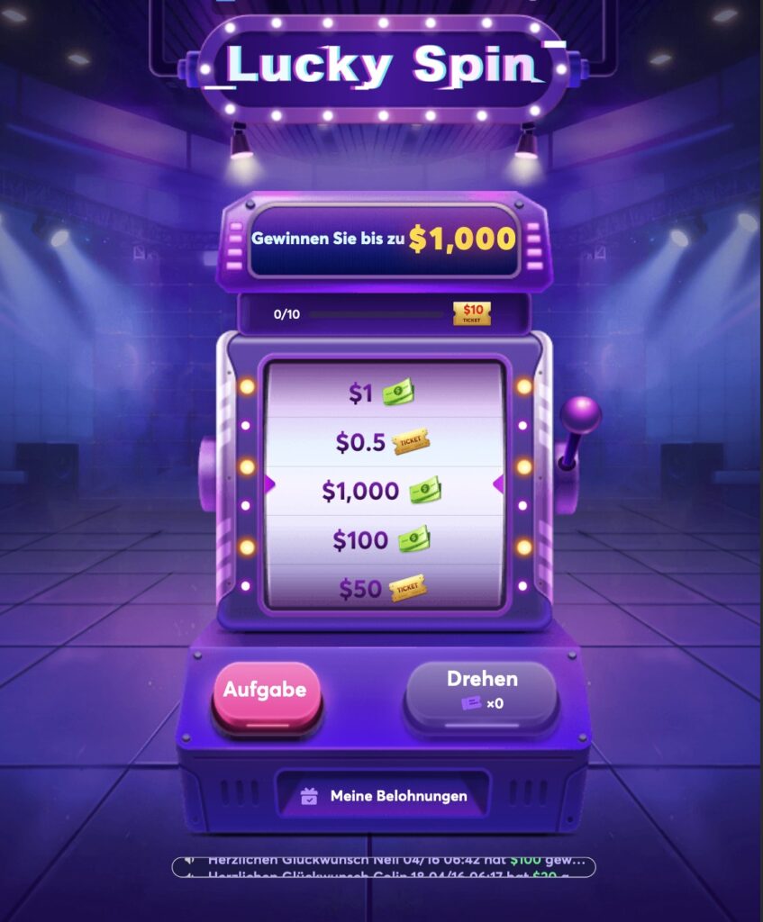 Lucky Spin BCPoker - DE