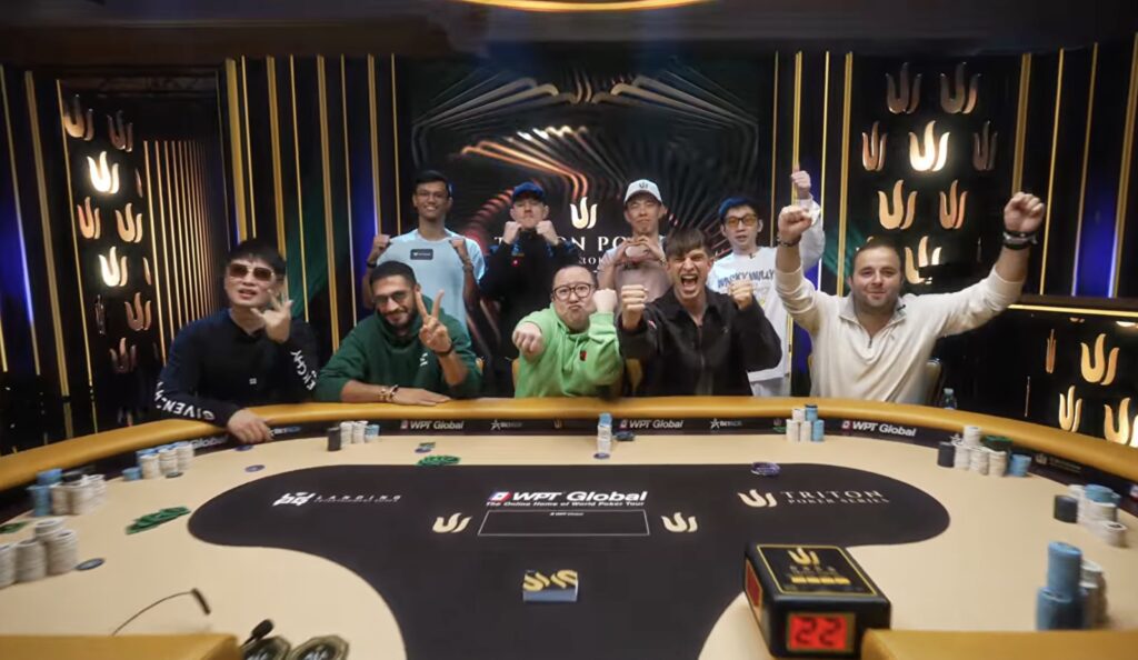 Mario Mosböck Mosboeck Triton Series Vlog CoinPoker - Final Table FT Jubel 02