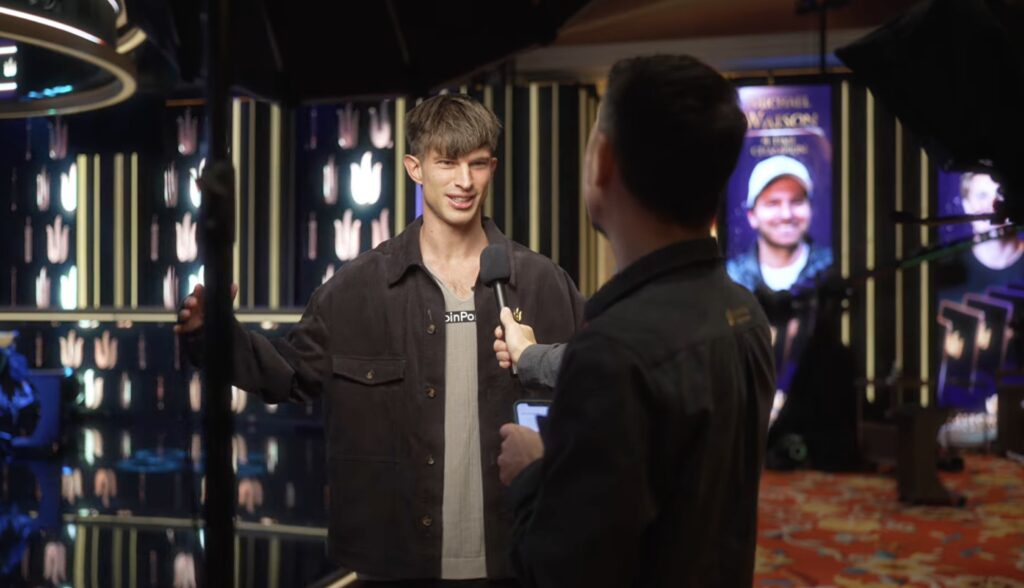 Mario Mosböck Mosboeck Triton Series Vlog CoinPoker - INTERVIEW