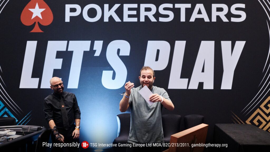 So kann man sich über einen Mystery Bounty Pull freuen: Kayhan Mokri (NOR)