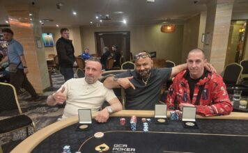 Auftakt des ECOAP Team-Events sowie Action im Opener und PLO Hi/Lo!