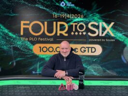 Gewinner von €50.000 im Four to Six PLO Main Event: "Two Gun Tommy" (GER)