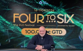 Gewinner von €50.000 im Four to Six PLO Main Event: "Two Gun Tommy" (GER)