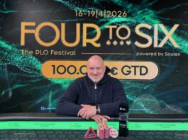 Gewinner von €50.000 im Four to Six PLO Main Event: "Two Gun Tommy" (GER)