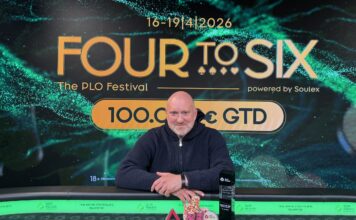 Gewinner von €50.000 im Four to Six PLO Main Event: "Two Gun Tommy" (GER)