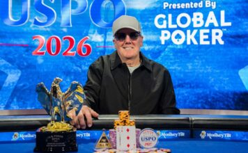 Peter Placey gewinnt 1. PGT Titel bei den UU Poker Open – Cherish Andrews übernimmt USPO-Führung! Sieger im 2026 U.S. Poker Open Event #5: Peter Placey (CAN)