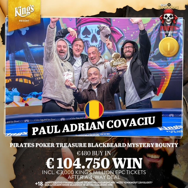 Pirates Poker Treasure Blackbeard Mystery Bounty - Paul Adrian Covaciu