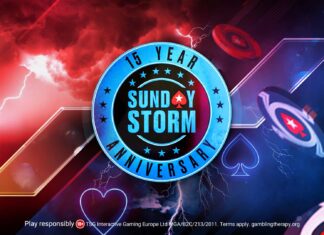 Sunday Storm wird 15 Jahre alt – PokerStars feiert Jubiläum mit $500k Garantie! PokerStars Sunday Storm 15th Anniversary