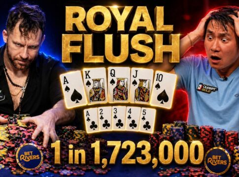 Royal und Straight Flush bei Poker Night in America!