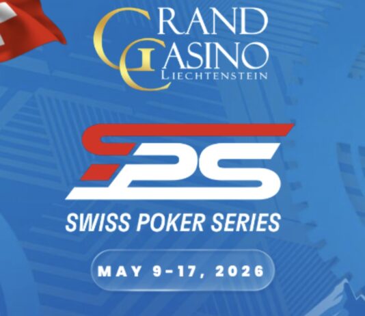 Buntes Turnierprogramm bei der Swiss Poker Series im GC Pokerroom Liechtenstein! SPS Swiss Poker Series 2026 - GCLI