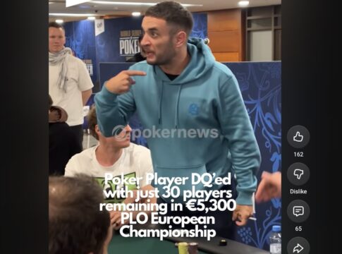 Eklat bei der WSOPE – Spieler fliegt deep im Turnier raus!