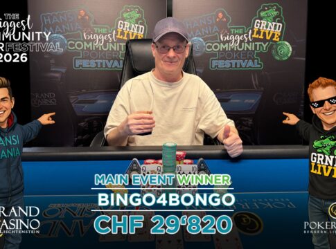 „Bingo4Bongo“ gewinnt Community Poker Festival Main Event in de Nachspielzeit!