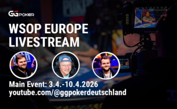 Freitag ab 21:30 Uhr – Livestream vom Tag 1a des €5.300 WSOP Europe Main Event!