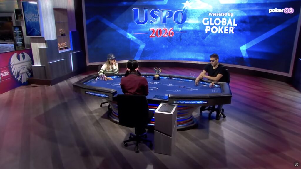 USPO Event 4 10k NLHE - Heads-Up - Kristen Foxen Bicknell KrissyB24 vs Jeremy Ausmus