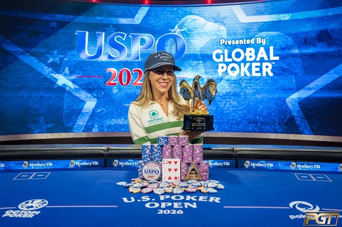 USPO US Poker Open 2026 Event 4 - 10k No Limit Holdem - Kristen Foxen krissyb24