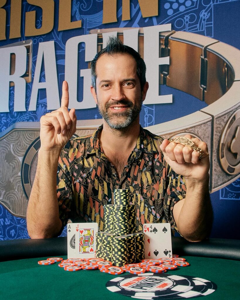 WSOPE 2026 Event 14 - PLO Double Board Bomb Pot - Richard Geyer - hoch