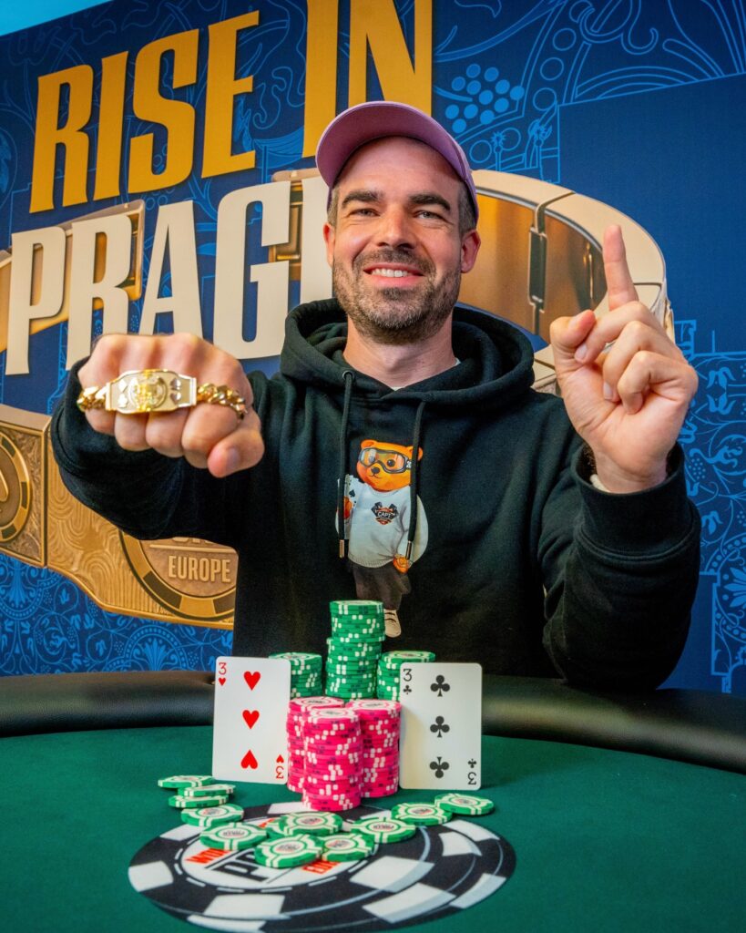 WSOPE 2026 Prague Event 15 - The Closer Turbo Bounty - David Wintersberger - quer