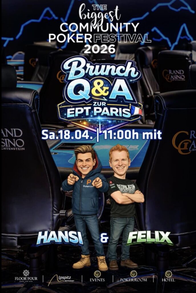 the biggest Community Poker Festival - 2026-04-16 - Q+A zur EPT Paris