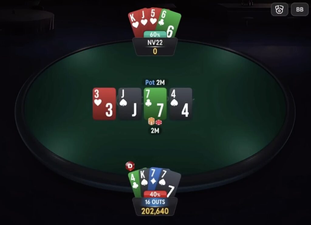 2 Millionen Dollar Pot Hand - GucciNIKE vs NV22