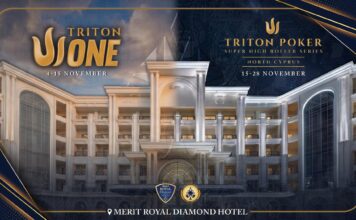 Triton Poker SHRS und neues Format ‚One‘ zu Gast im Merit auf Zypern!