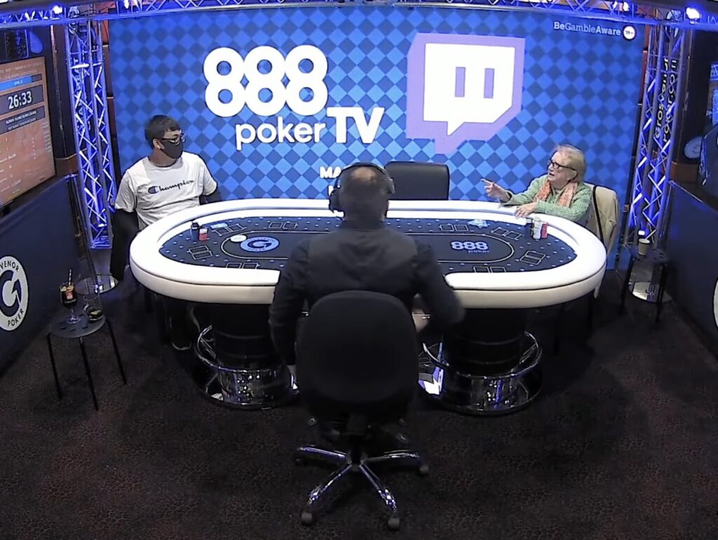 888poker UKPL Blackwood Main Event - HEADS-UP