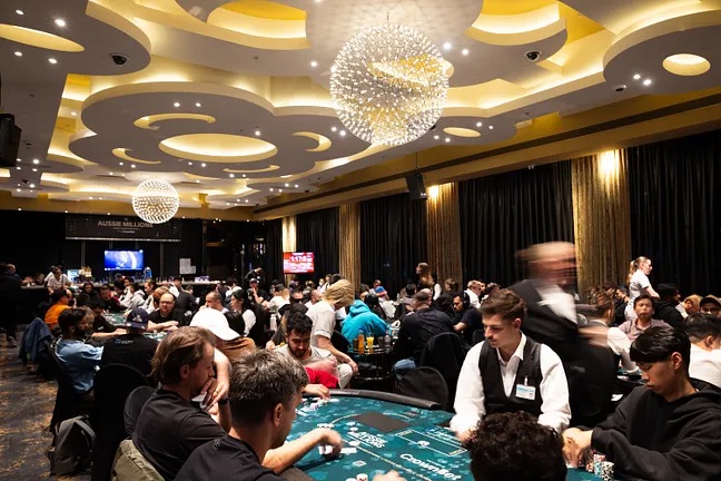 AM Aussie Millions Main Event Crown Poker Room Casino Melbourne