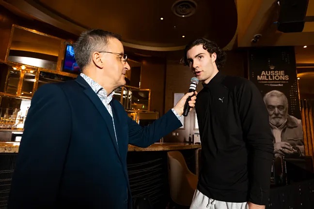 AM Aussie Millions Main Event SHUFFLE UP AND DEAL - Josh Giddey