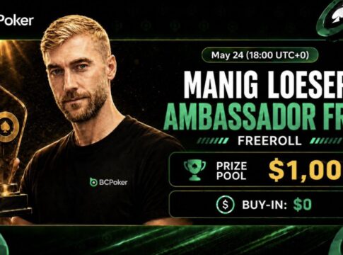 BCPoker Ambassador Global Manig Loeser Löser WEEKLY FREEROLL