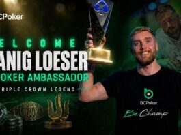 BCPoker Manig Löser Loeser Global Ambassador