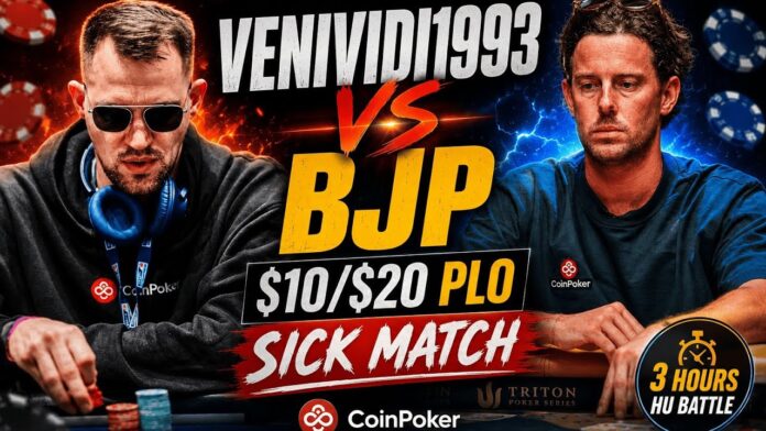 BobbyJamesPoker BJP BJPCoin vs venividi1993 Dirk Gerritse PLO5 PL2000 CoinPoker BobbyJamesPoker BJP BJPCoin vs venividi1993 Dirk Gerritse PLO5 PL2000 CoinPoker