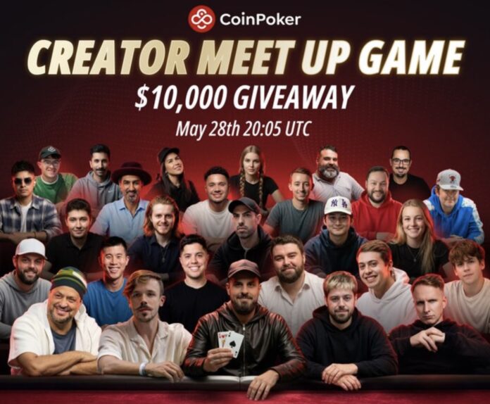 CoinPoker Creator Meet Up Game - 2026-05-28 - CROP CoinPoker Creator Meet Up Game - 2026-05-28