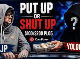 CoinPoker PLO5 Heads Up Batlle - Put Up or Shout Up - BJPCoin BobbyJamesPoker Bobby James Poker vs yolof1