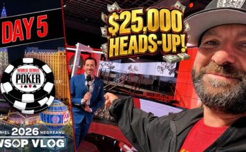 Negreanu WSOP Vlog – Tag 5 – The $25K HEADS-UP Championship BEGINS!