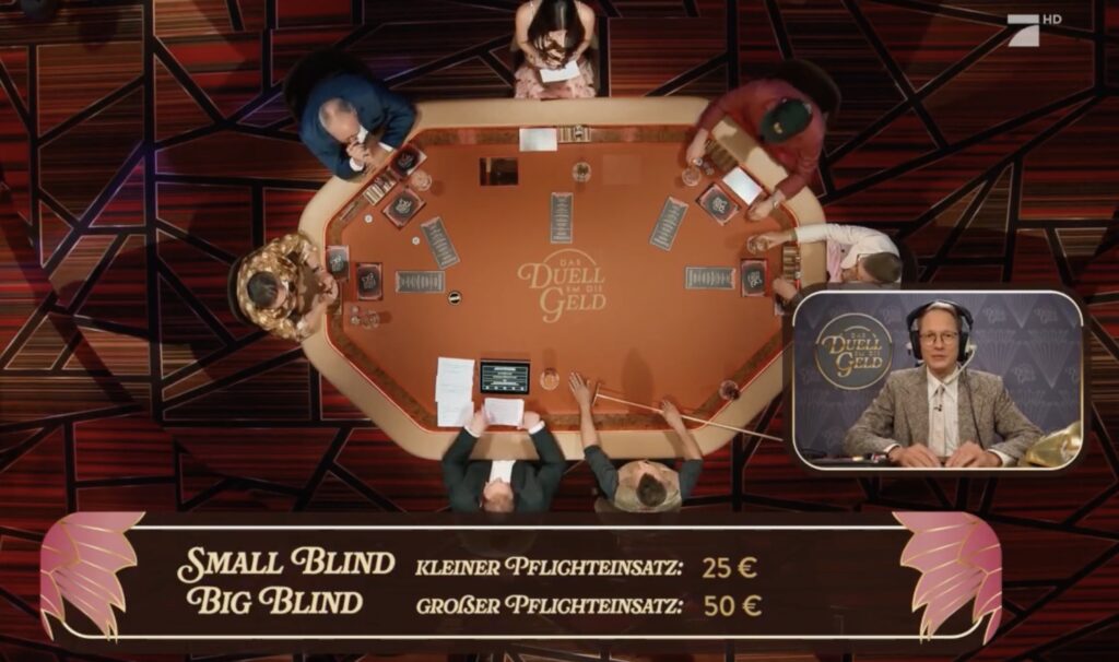 Das Duell um die Geld S4 F3 - Overhead - BLINDS - Jan Heitmann