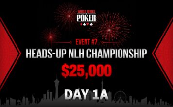 WSOP Livestream – Ab 04:30 Uhr – Tag 1a des $25.000 NLH Heads-Up Championship Event #7!