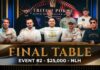 Freitag 14:00 Uhr – Triton Livestream vom Finale des $25.000 NLH 8-Max Event #2!