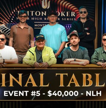 Sonntag 14:00 Uhr – Triton Livestream vom Finale des $40.000 NLH 7-Max Event #5!
