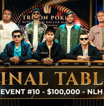 Samstag 14:00 Uhr – Triton Livestream vom Finale des $100.000 NLH Main Event #10!