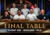 Mittwoch 13:00 Uhr – Triton Livestream vom Finale des $100.000 PLO Main Event #15!