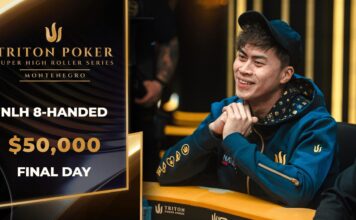 Montag 13:30 Uhr – Triton Livestream vom Finale des $50.000 NLH 8-Max Event #6!