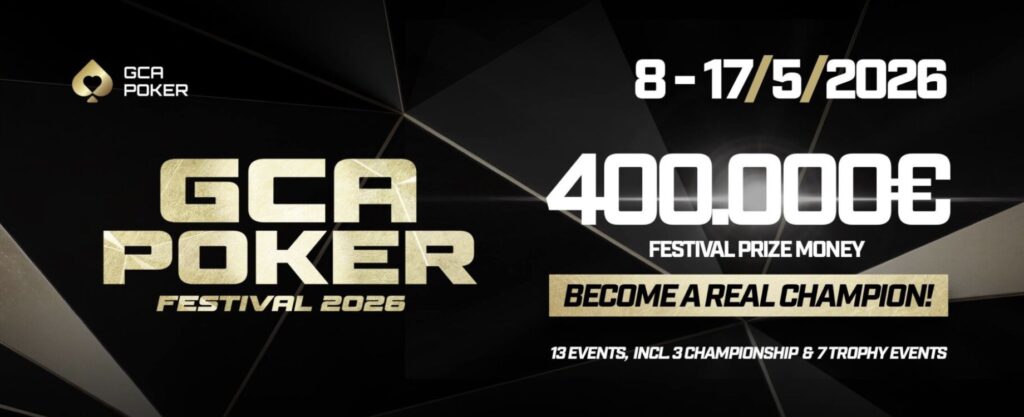 GCA Poker Festival 2026